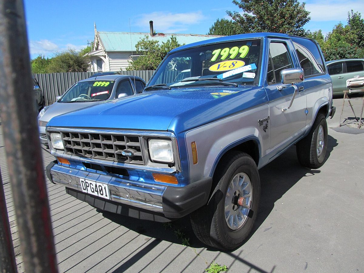 1984 Ford Bronco (photographed in New Zealand)